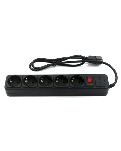 SP5B-110U. Сетевой фильтр 5 розеток, 1м, черный. 5bites в Керчи