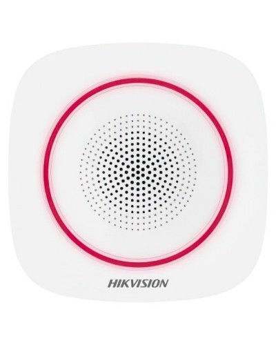 DS-PS1-II-WE(RU) Red Indicator. Оповещатель свето-звуковой радиоканальный. AX PRO Hikvision в Керчи