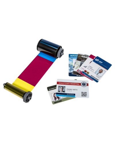 ASOL-YMCKO250. Лента полноцветная с черной панелью и оверлеем (YMCKO) с чистящим роликом. Advent SOLID в Керчи