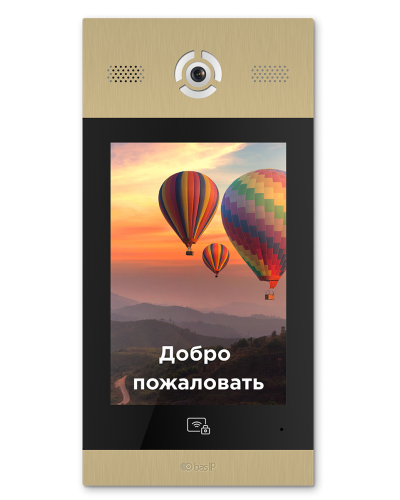 AA-14FB GOLD. Вызывная панель подъездного IP-домофона. BAS-IP в Керчи
