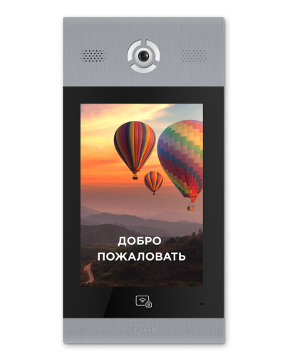 AA-14FB SILVER. Вызывная панель подъездного IP-домофона. BAS-IP в Керчи
