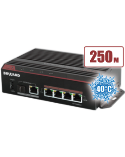STP-411HP. Коммутатор 4-портовый. Beward в Керчи