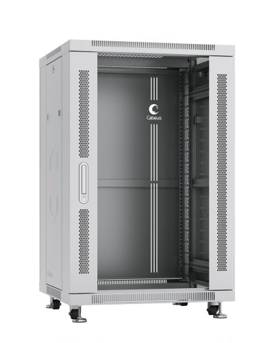 SH-05C-22U60/100 (7054c). Шкаф телекоммуникационный 19 напольный 22U. CABEUS в Керчи