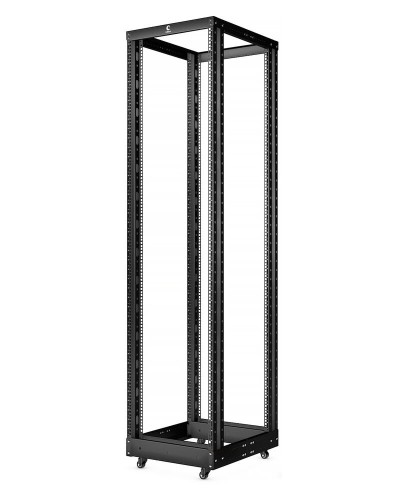 RA-42U-1000-BK (10160c). Открытая стойка 19, 42U, двухрамная, усиленная, цвет черный. CABEUS в Керчи