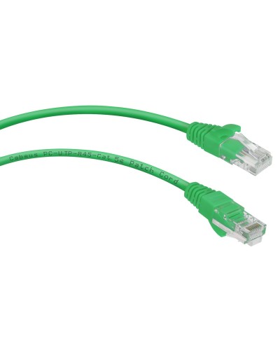 PC-UTP-RJ45-Cat.5e-3m-GN (7456c), зелёный. Патч-корд медный. CABEUS в Керчи