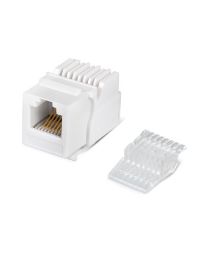KJ-RJ12-Toolless (7007c): Вставка Keystone Jack RJ-45 в Керчи