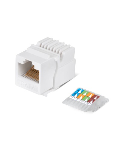 KJ-RJ45-Cat.6-Toolless (7959c): Вставка Keystone Jack RJ-45 в Керчи