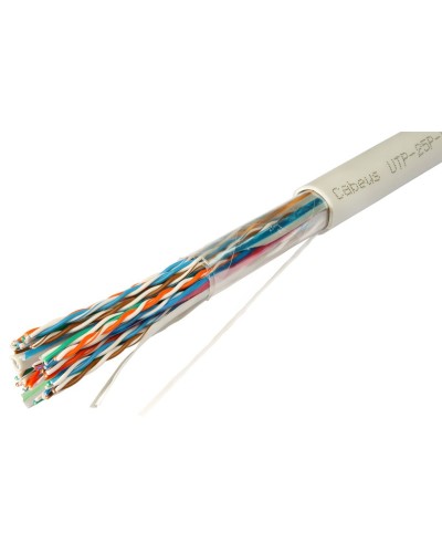 UTP-25P-Cat.5-IN-LSZH (10167c). Кабель «витая пара» (LAN) для структурированных систем связи. CABEUS в Керчи