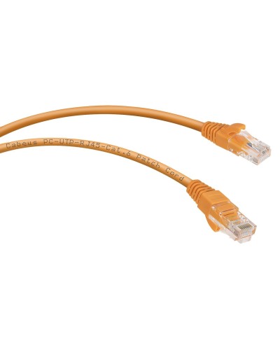 PC-UTP-RJ45-Cat.6-0.5m-OR (8697c), оранжевый. Патч-корд медный. CABEUS в Керчи