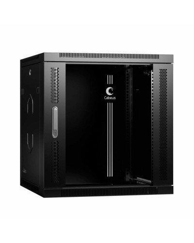 SH-05F-12U60/45-R-BK (10769c). Шкаф телекоммуникационный 19 настенный 12U. CABEUS в Керчи