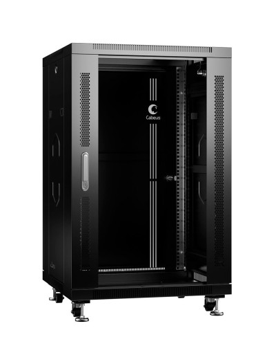 SH-05C-22U60/100-BK (8540c). Шкаф телекоммуникационный 19 напольный 22U. CABEUS в Керчи