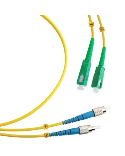 FOP(d)-9-SC/APC-FC/UPC-25m (8130c). Патч-корд оптический. CABEUS в Керчи