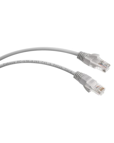 PC-UTP-RJ45-Cat.6-2m (7268c), серый. Патч-корд медный. CABEUS в Керчи