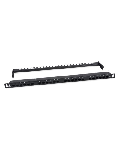 PLHD-24-Cat.5e-Dual-180-0,5U (9663c): Патч-панель 19" в Керчи