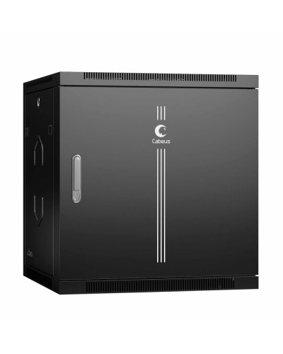 SH-05F-12U60/45m-R-BK (10770c). Шкаф телекоммуникационный 19 настенный 12U. CABEUS в Керчи
