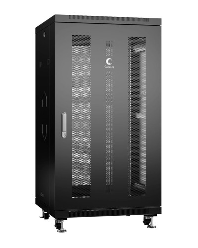 ND-05C-22U60/60-BK (8549c). Шкаф телекоммуникационный 19 напольный 22U. CABEUS в Керчи