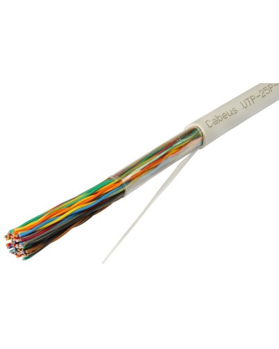 UTP-25P-Cat.3-IN (7279c). Кабель «витая пара» (LAN) для структурированных систем связи. CABEUS в Керчи