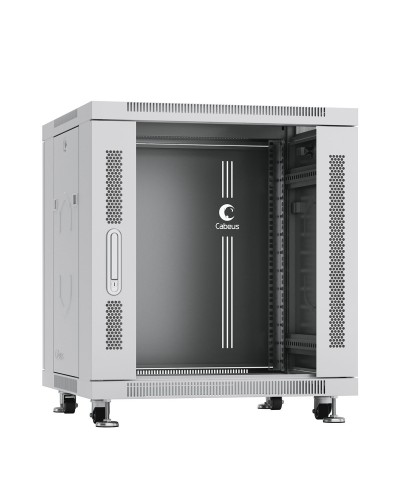 SH-05C-12U60/80 (7646c). Шкаф телекоммуникационный 19 напольный 12U. CABEUS в Керчи