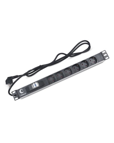 PDU-6P-B-2EU (7292c). Блок розеток 19. CABEUS в Керчи