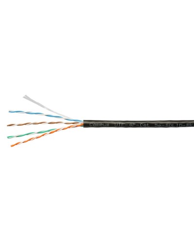 UTP-4P-Cat.5e-SOLID-BK-100 (7252c-5). Кабель «витая пара» (LAN) для структурированных систем связи. CABEUS в Керчи