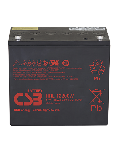 CSB HRL 12200W FR. Аккумулятор герметичный свинцово-кислотный. CSB в Керчи