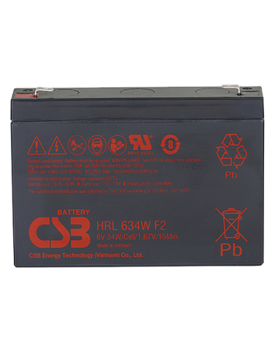 CSB HRL 634W FR. Аккумулятор герметичный свинцово-кислотный. CSB в Керчи