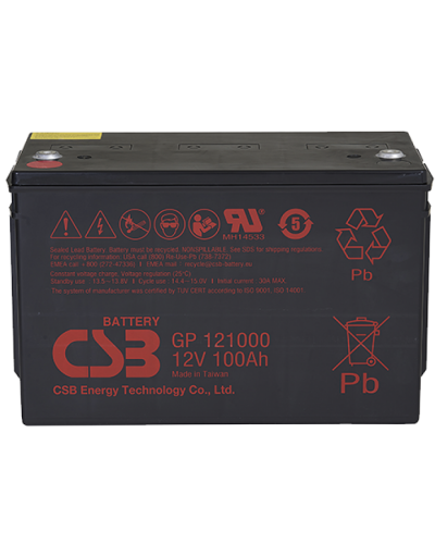 CSB GP 121000. Аккумулятор герметичный свинцово-кислотный. CSB в Керчи