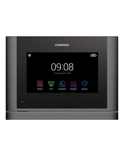 CDV-704MF/VZ (темное серебро). Монитор видеодомофона цветной. Commax в Керчи