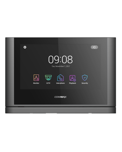 CDV-1024MA (светлое серебро) Black Smog. Монитор видеодомофона цветной. Commax в Керчи