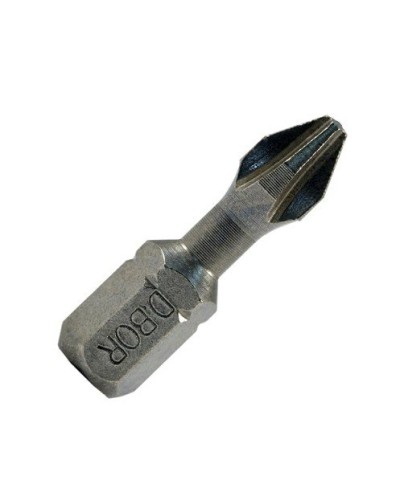 Биты Ph1x25 мм, Torsion, C 6,3 (10шт) (D-T-PH01-025-010). Биты фрезерованные. D.BOR в Керчи