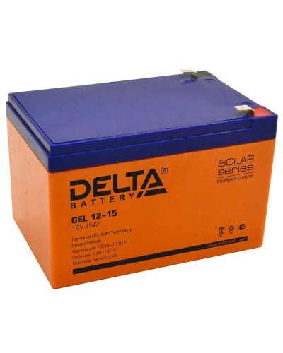Delta GEL 12-15. Аккумулятор герметичный свинцово-кислотный. Delta в Керчи