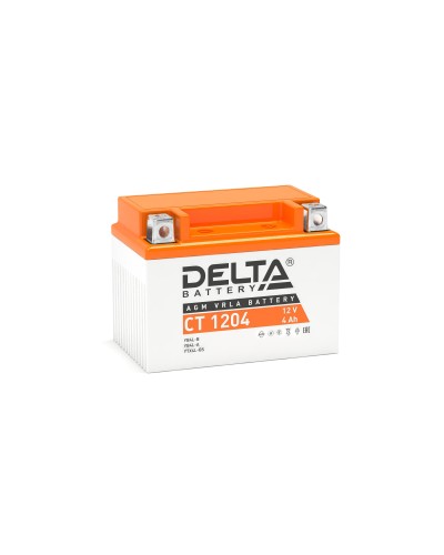 Delta CT 1204. Аккумулятор герметичный свинцово-кислотный стартерный. Delta в Керчи