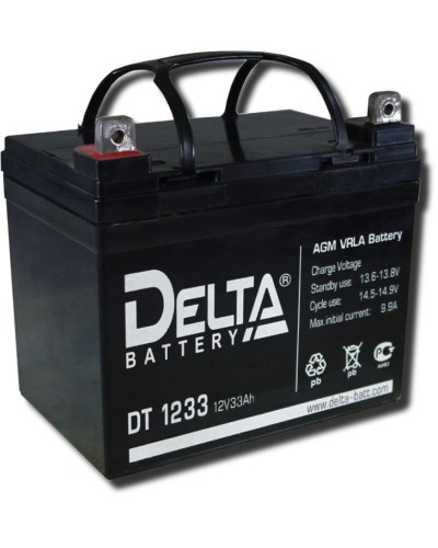 Delta DT 1233. Аккумулятор герметичный свинцово-кислотный. Delta в Керчи
