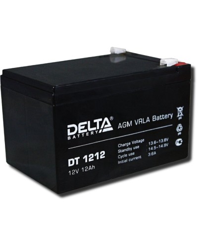 Delta DT 1212. Аккумулятор герметичный свинцово-кислотный. Delta в Керчи