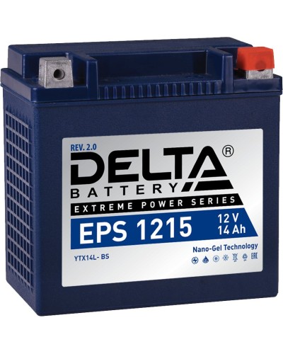 Delta EPS 1215. Аккумулятор герметичный свинцово-кислотный стартерный. Delta в Керчи