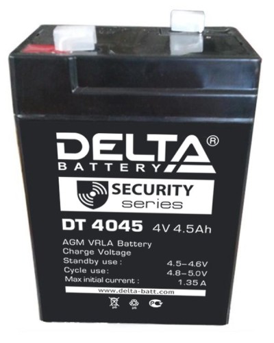 Delta DT 4045 (47мм). Аккумулятор герметичный свинцово-кислотный. Delta в Керчи