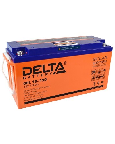Delta GEL 12-150. Аккумулятор герметичный свинцово-кислотный. Delta в Керчи