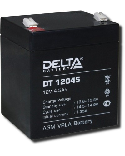 Delta DT 12045. Аккумулятор герметичный свинцово-кислотный. Delta в Керчи