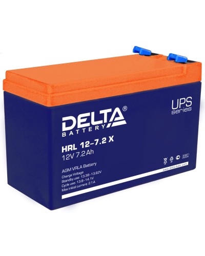 Delta HRL 12-7.2 X. Аккумулятор герметичный свинцово-кислотный. Delta в Керчи