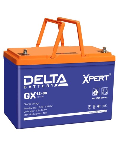 Delta GX 12-90. Аккумулятор герметичный свинцово-кислотный. Delta в Керчи