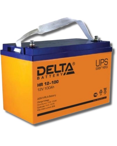 Delta HR 12-100. Аккумулятор герметичный свинцово-кислотный. Delta в Керчи