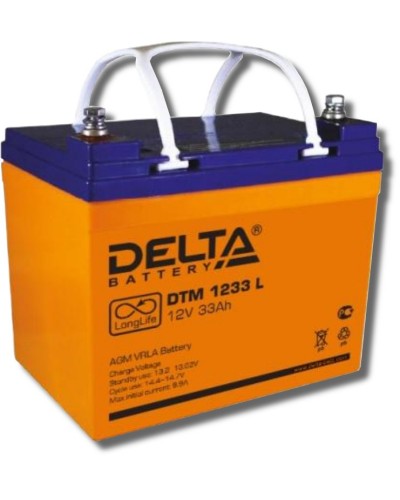 Delta DTM 1233 L. Аккумулятор герметичный свинцово-кислотный. Delta в Керчи