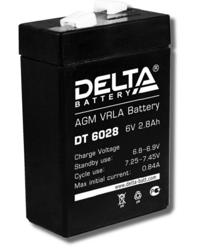 Delta DT 6028. Аккумулятор герметичный свинцово-кислотный. Delta в Керчи