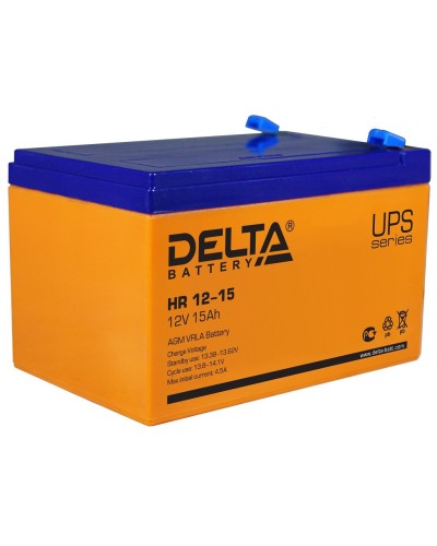 Delta HR 12-15. Аккумулятор герметичный свинцово-кислотный. Delta в Керчи