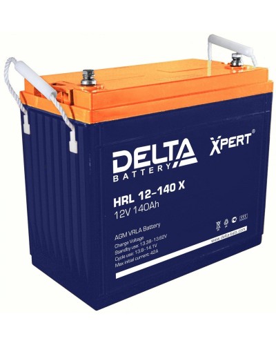 Delta HRL 12-140 X. Аккумулятор герметичный свинцово-кислотный. Delta в Керчи
