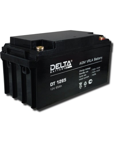 Delta DT 1265. Аккумулятор герметичный свинцово-кислотный. Delta в Керчи