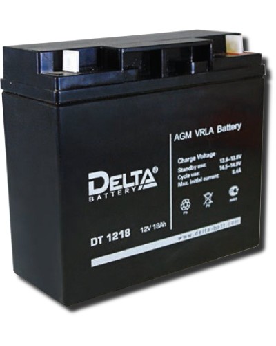 Delta DT 1218. Аккумулятор герметичный свинцово-кислотный. Delta в Керчи