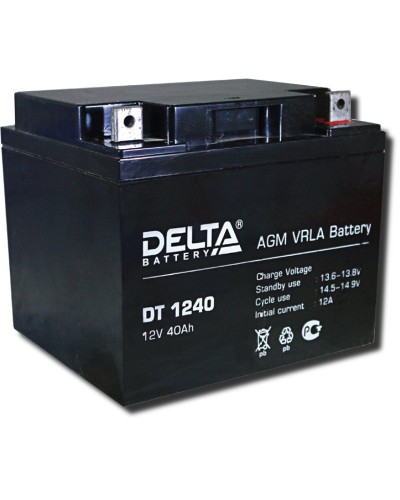 Delta DT 1240. Аккумулятор герметичный свинцово-кислотный. Delta в Керчи