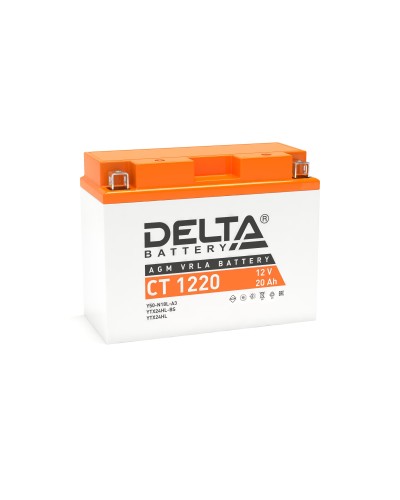 Delta CT 1220. Аккумулятор герметичный свинцово-кислотный стартерный. Delta в Керчи