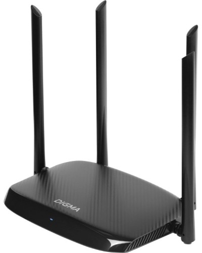 DWR-AC1202 AC1200 10/100/1000BASE-TX черный. Роутер беспроводной. Digma в Керчи